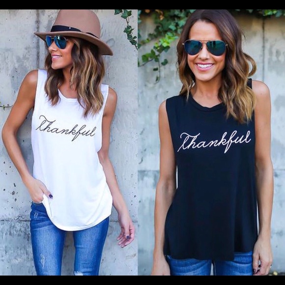 “THANKFUL” TANK TOP - Picture 4 of 6